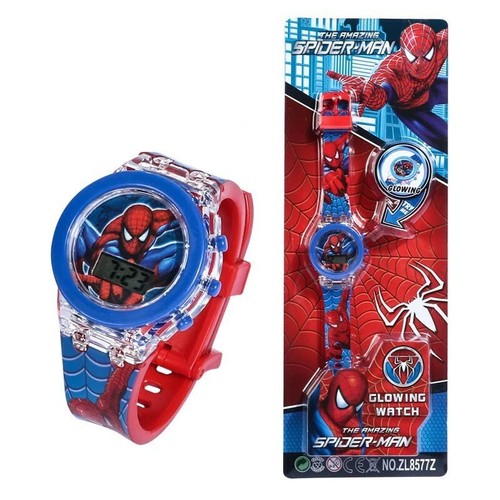 Children spiderman watch - children,