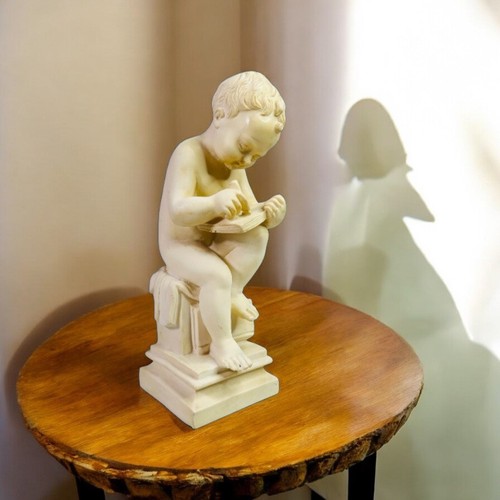 Vintage greek alabaster seated - vintage,
