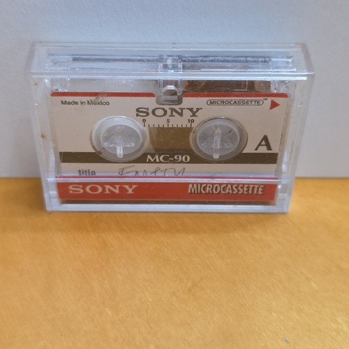 Sony mc60 microcassette tape - sony,
