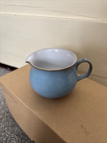 Denby colonial blue milk jug - denby,