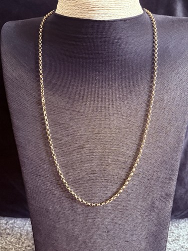 9ct gold belcher chain - 9ct,