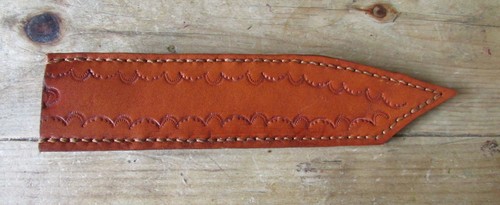 New genuine leather saddle-tan