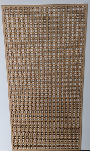 Wooden filigree radiator wall - wooden,