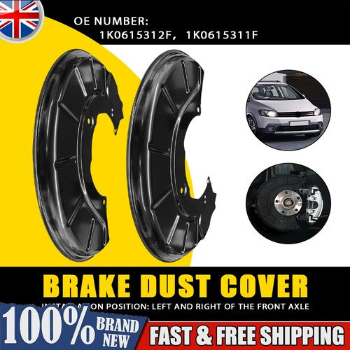 2pcs front brake - front, dust