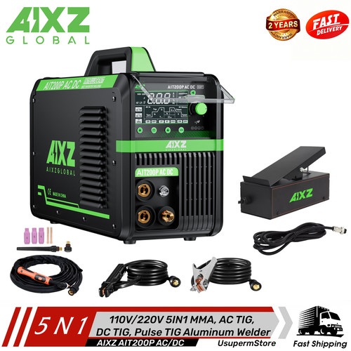 200a tig welder pulse - ac/dc,