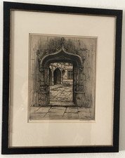 Caroline Armington Drypoint