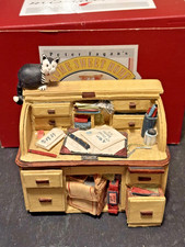 Peter Fagan Colour Box The Secretary HS118 Home Sweet Home Cat Boxed MOULD 2