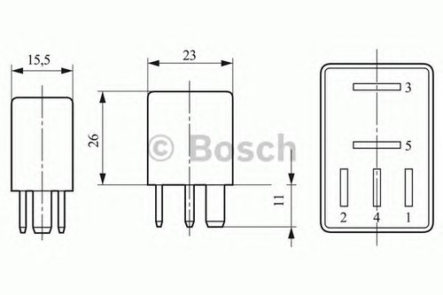 Bosch relay 0332011007 - bosch,