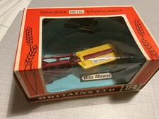 Vintage Britains farm  tractor implement #9544 Disc Mower Boxed NM-EX