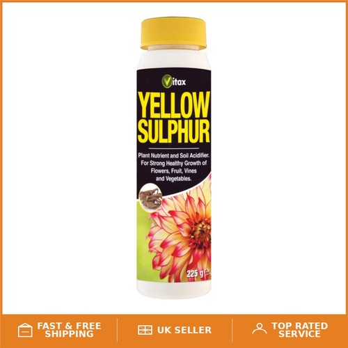 225g yellow sulphur - 225g, soil