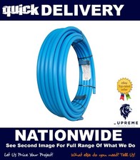 BLUE MDPE PLASTIC WATER PIPE