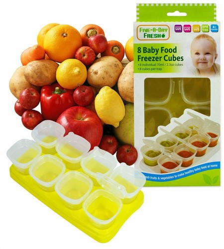 Baby weaning food pots freezer - food,