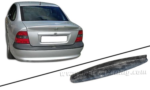 Rear boot trunk spoiler vectra - trunk,