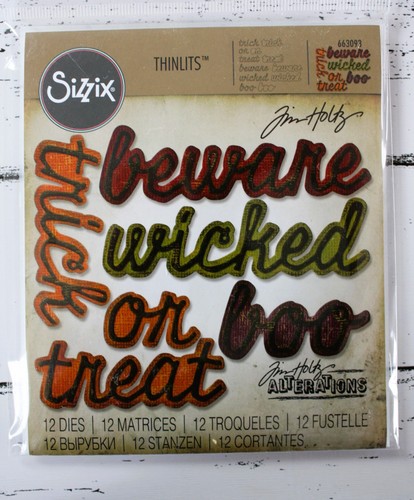 Sizzix thinlits tim holtz - sizzix,