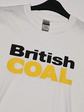 British Coal White T-shirt M