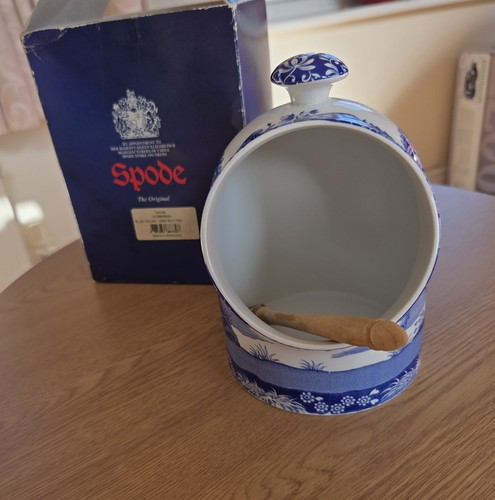 Spode blue italian new salt - spode,