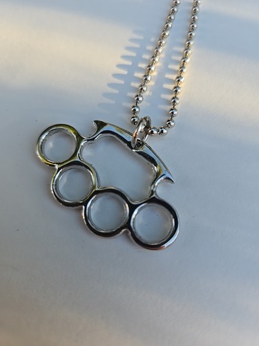 Small silver tone novelty - small,