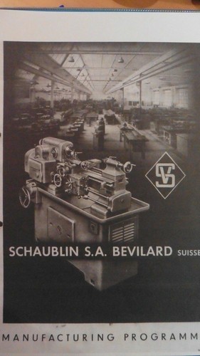 Schaublin manufacturing - schaublin,