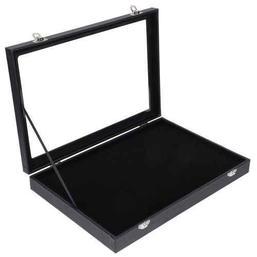 Clear glass display cabinet - clear,