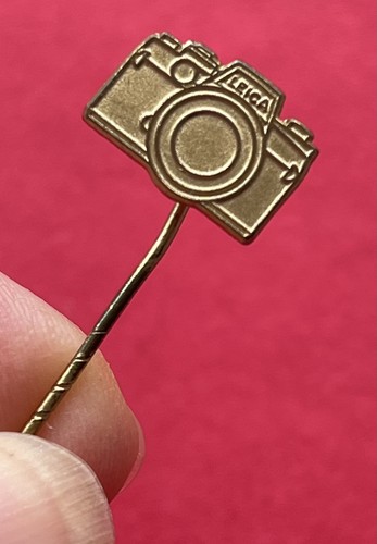Leica stick pin - ~vintage, gold