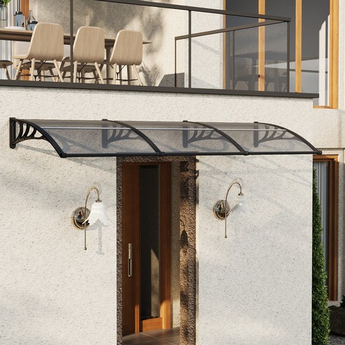 Front back porch door canopy - front/,