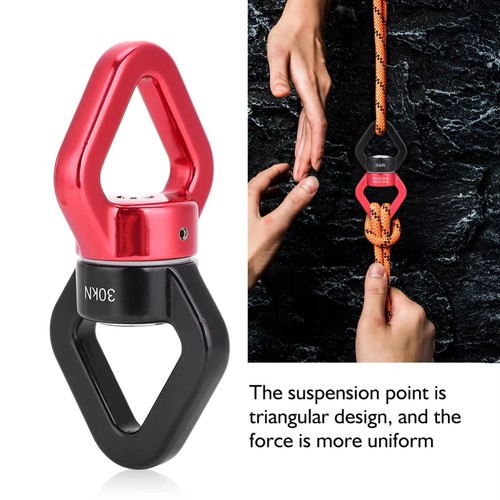 Rope swivel safety - swivel, rotator