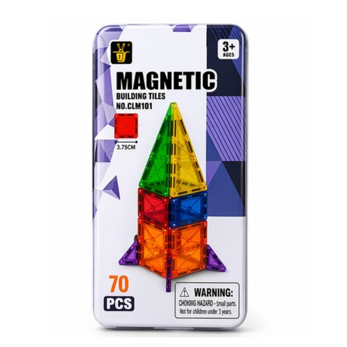 Magnetic building tiles - magnetic,