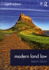 Modern Land Law by Martin