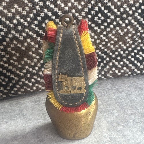 Vintage swiss cowbell leather - vintage,