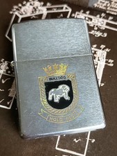 HMS Bulldog Zippo Lighter 1978 Double Sided 10th Anniversary (JC)