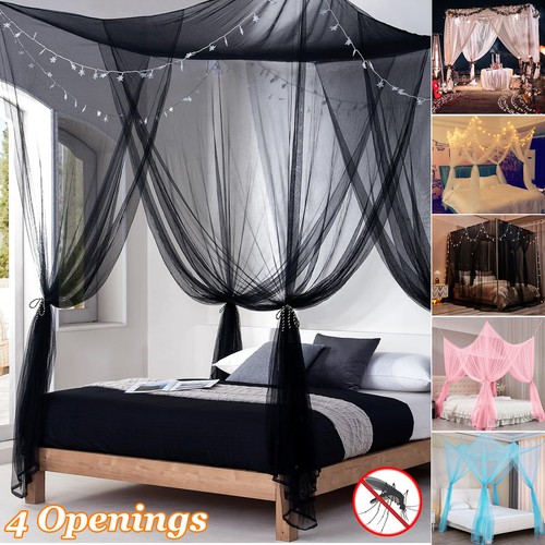 Openings mosquito net bed - 4,