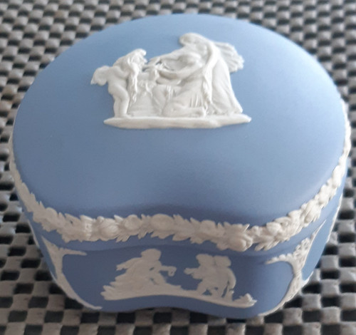 Wedgwood jasperware kidney - jasperware,