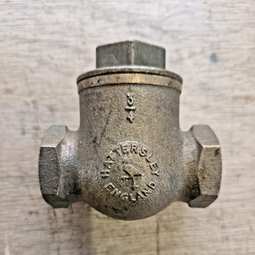 Hattersley bsp brass - 3/4",