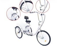 24" 3 Wheel Tricycle 6-speed