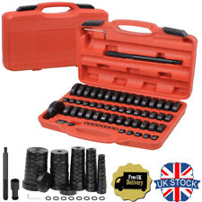 52-in-1 Custom Bushing Bearing and Seal Drive Tool Kit 18-65mm with Carry Case