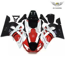 FL Fairing Red Black White Injection Kit Fit for YAMAHA 1998-2002 YZF R6 m006