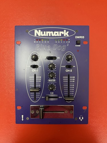 Numark blue dog dm905 mixer - blue,