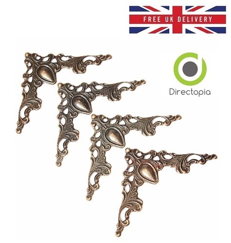 Antique brass effect - brass, applique