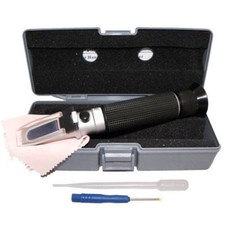 Salinity Refractometer Salt Water Hydrometer Sea 0~10% Tester Aquarium Test UK