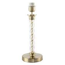 Satin Gold Table Lamp Base