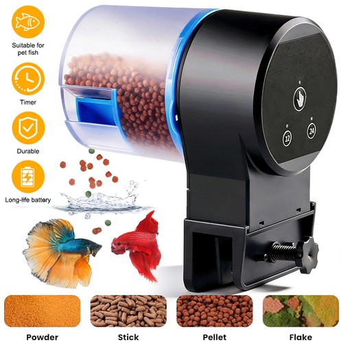 Automatic fish feeder - feeder, aquarium