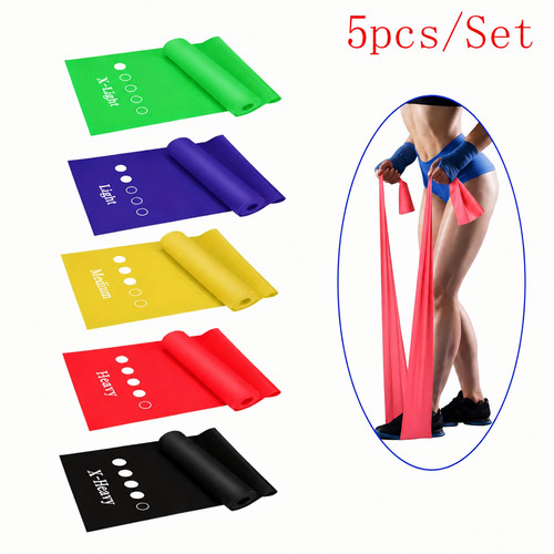 Physio resistance band set - band, 5