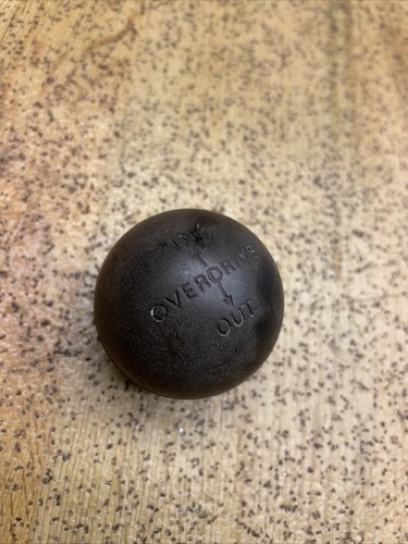 Fairey overdrive round knob - overdrive,