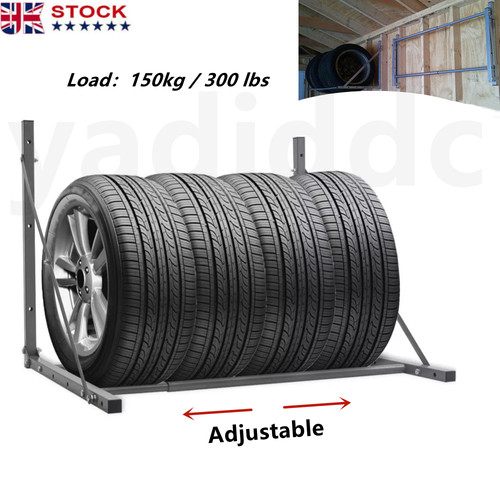 Car tyre rack wall mounted - rack,