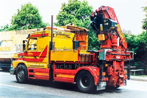 Truck photo scania 143h - scania, crane