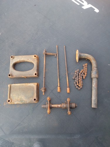 Lister engine parts covers - d,
