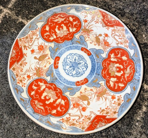 Japanese imari plate - imari,