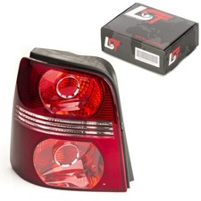 Rear Light Red Clear Glass