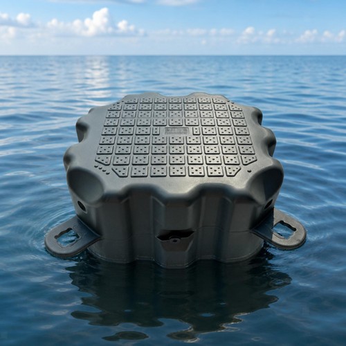 Modular floating dock buoy - modular,