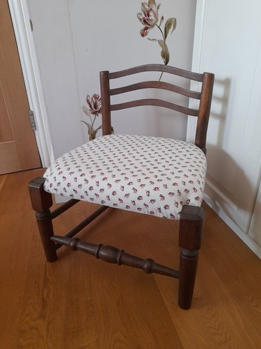 Antique low chair oak - antique,